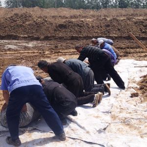 豐縣漢皇祖陵人工湖施工